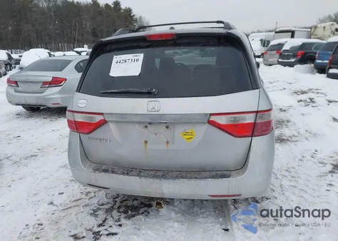 2013 Honda Odyssey Ex-L from USA, damaged, VIN 5FNRL5H69DB046874